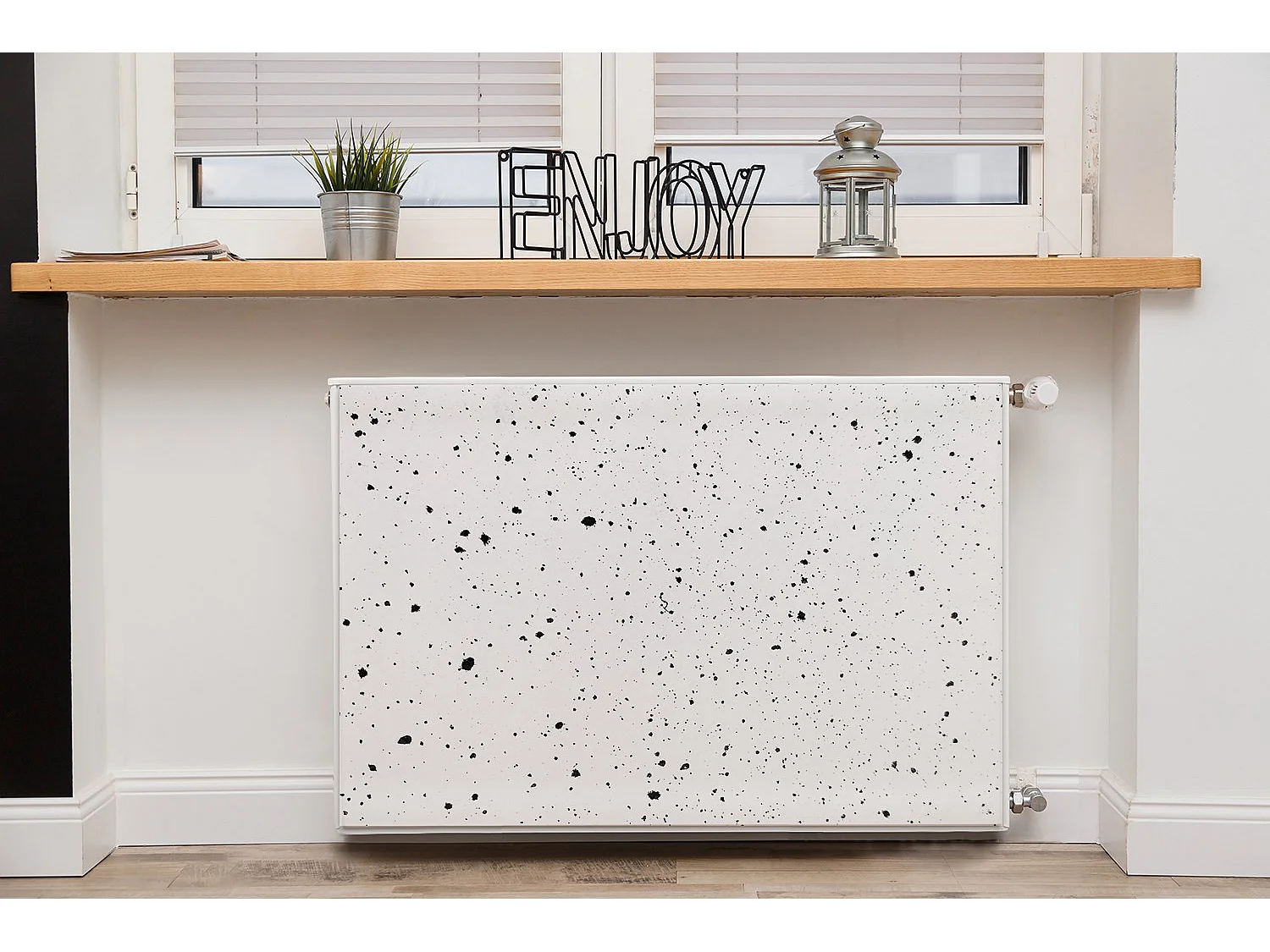 Magnetmatte für einen Heizkörper – Punkte 90 x 60 cm, Magnet für einen Heizkörper