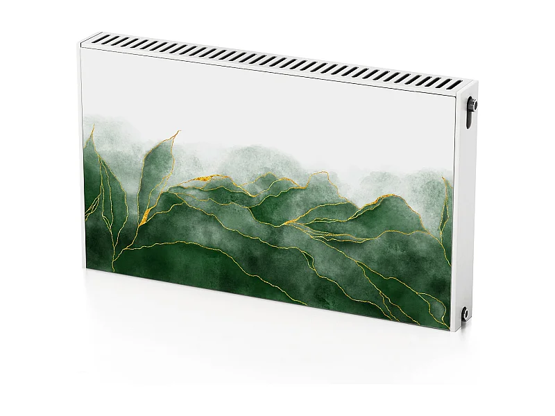 Magnetische mat voor een radiator - Bladeren 100 x 60 cm, Magneet voor een radiator