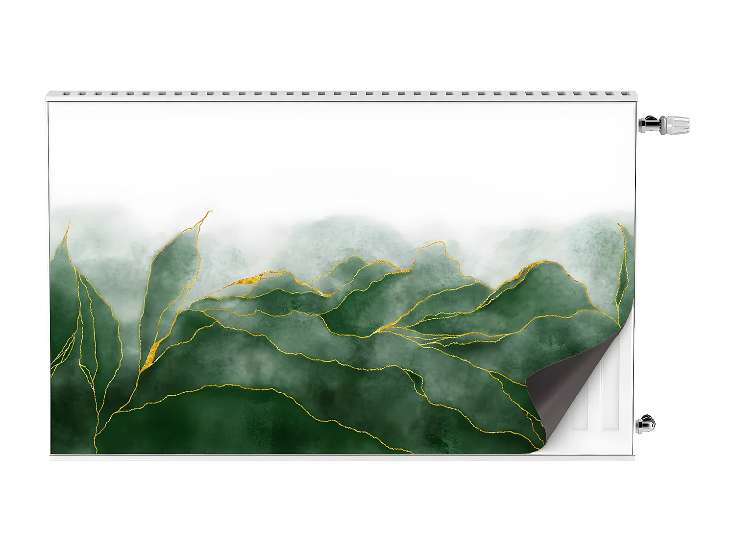 Magnetische Matte für einen Heizkörper – Blätter 100 x 60 cm, Magnet für einen Heizkörper