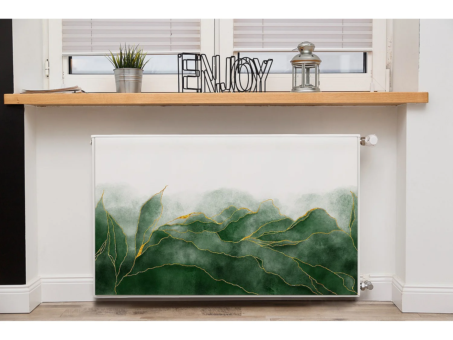 Tapis magnétique pour radiateur - Feuilles 100 x 60 cm, Aimant pour radiateur