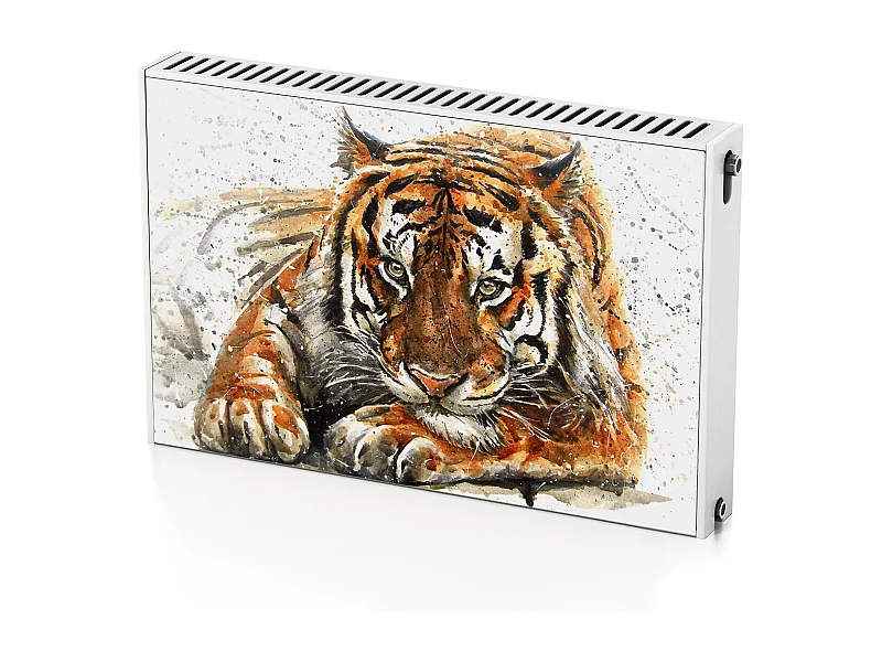 Magnetmatte für einen Heizkörper - Tiger 90 x 60 cm, Magnet für einen Heizkörper