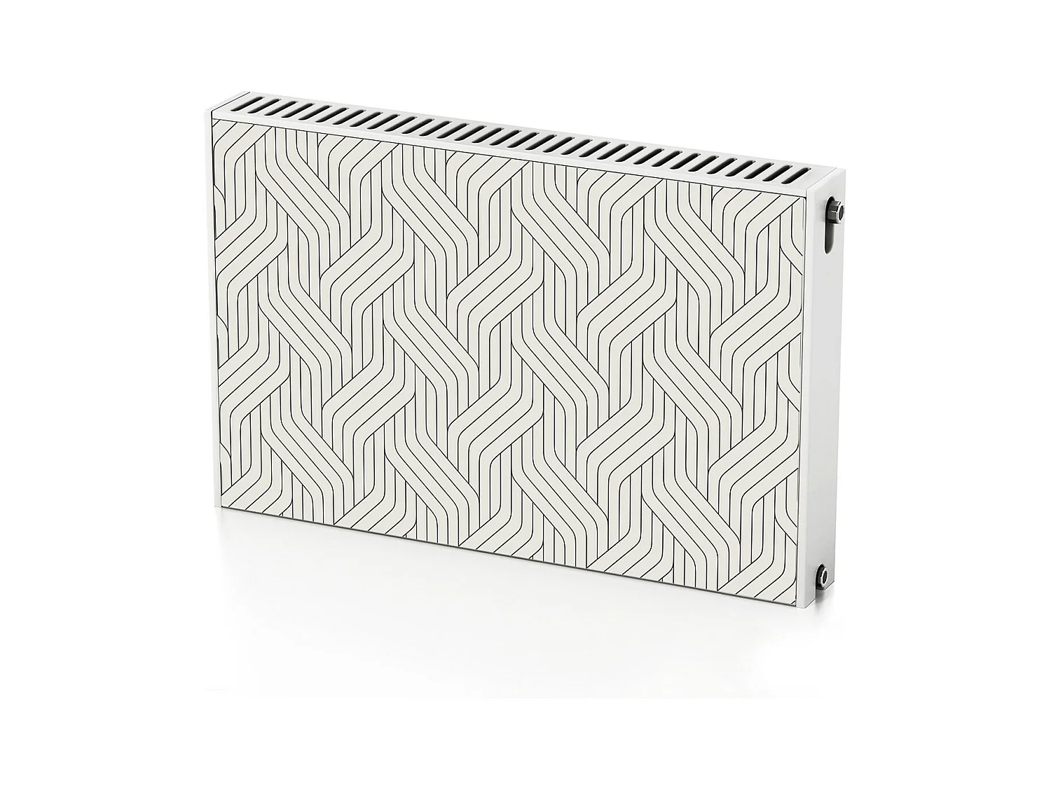 Tapis magnétique pour radiateur - motifs 3D, lignes 90 x 60 cm, Aimant pour radiateur