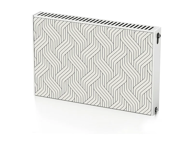 Magnetmatte für einen Heizkörper - 3D-Muster, Linien 90 x 60 cm, Magnet für einen Heizkörper