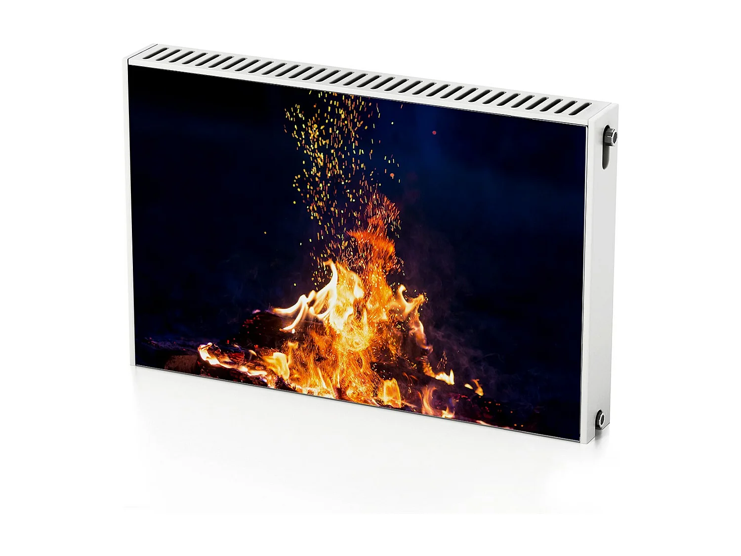 Magnetmatte für einen Heizkörper – Kaminkamin 90 x 60 cm, Magnet für einen Heizkörper