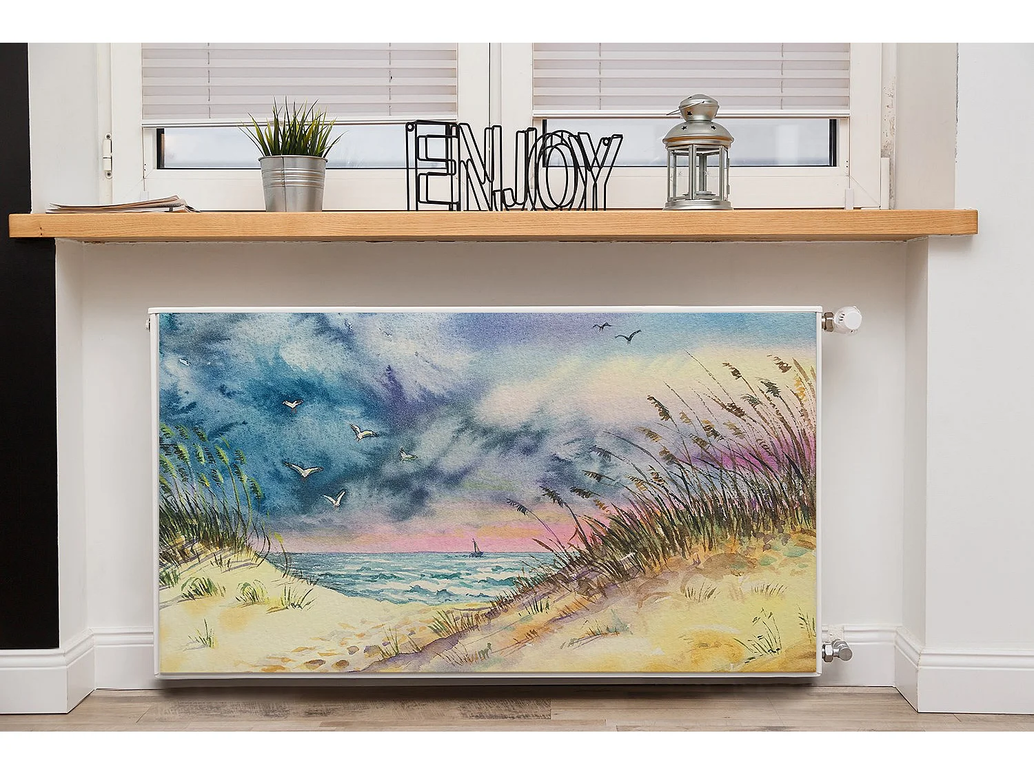Tapis magnétique pour radiateur - Plage 110 x 60 cm, Aimant pour radiateur