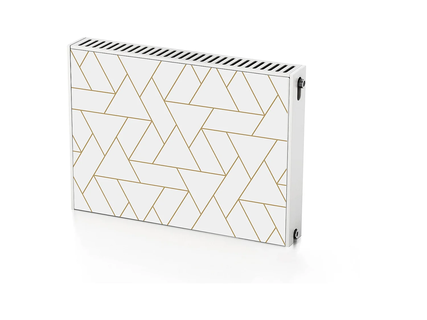 Tapis magnétique pour un radiateur - forme géométrique 80 x 60 cm, aimant pour un radiateur