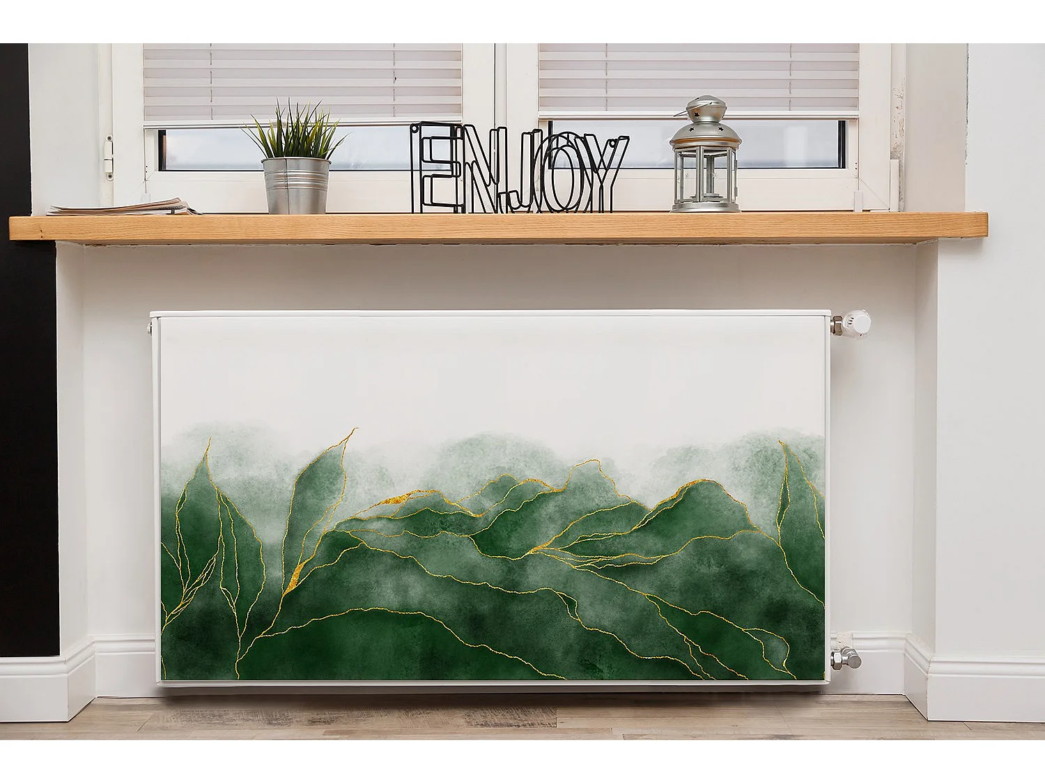 Magnetische Matte für einen Heizkörper – Blätter 110 x 60 cm, Magnet für einen Heizkörper