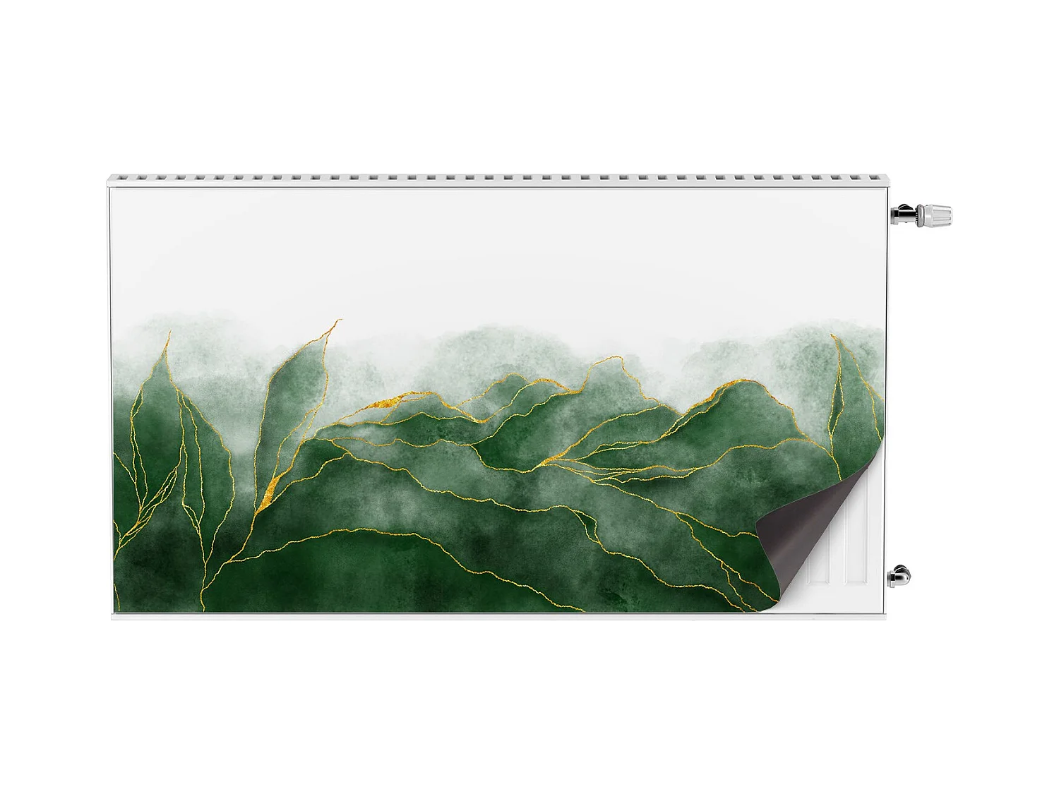 Tappetino magnetico per termosifone - Foglie 110 x 60 cm, Magnete per termosifone