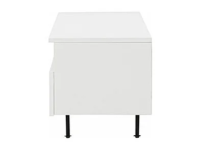 Meuble TV 2 Tiroirs "Navarra" 180cm Blanc