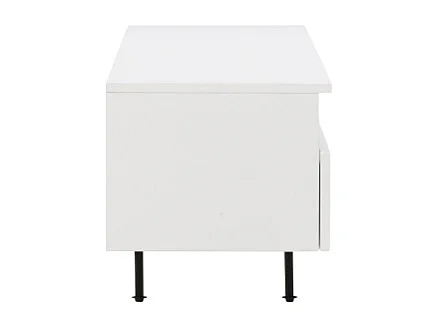 Meuble TV 2 Tiroirs "Navarra" 180cm Blanc