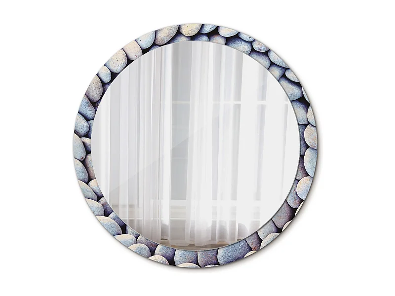 Decoratieve ronde spiegel - zeesteencirkel - 100 cm