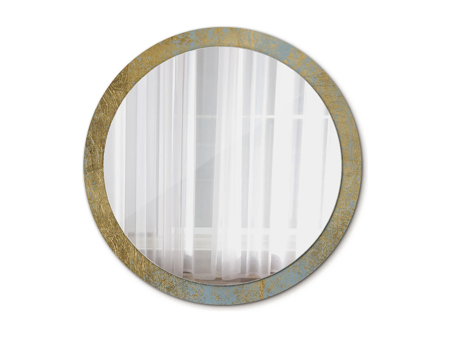 Runder dekorativer Spiegel - Loft-Modell - 100 cm