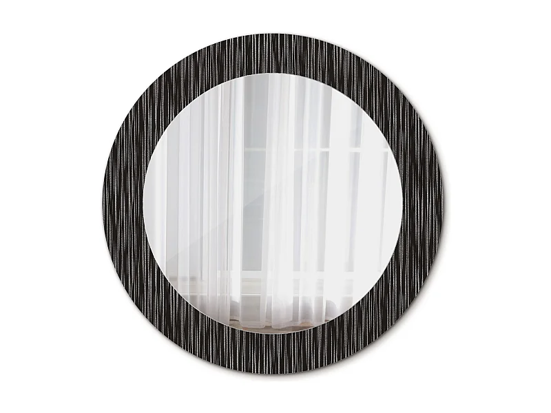 Miroir rond décoratif - Abstrait - 70 cm