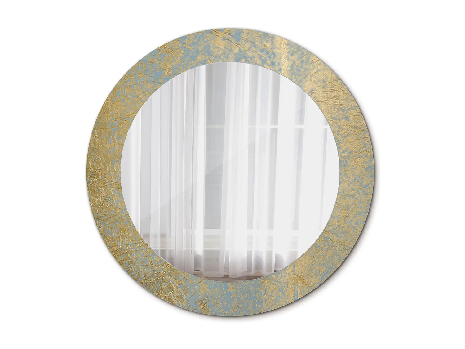 Runder dekorativer Spiegel - Loft-Modell - 60 cm