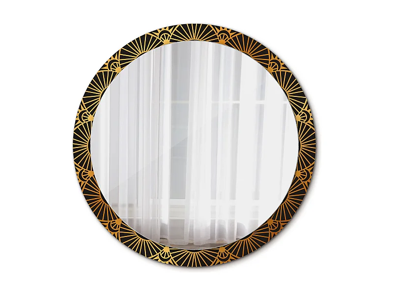 Dekorativer runder Spiegel - Mandala - 100 cm