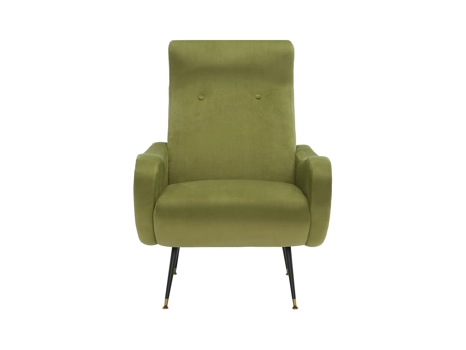 chaise Vert chasseur 89 X 72 X 93.98 cm - Clemma