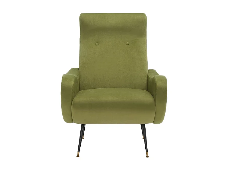 chaise Vert chasseur 89 X 72 X 93.98 cm - Clemma