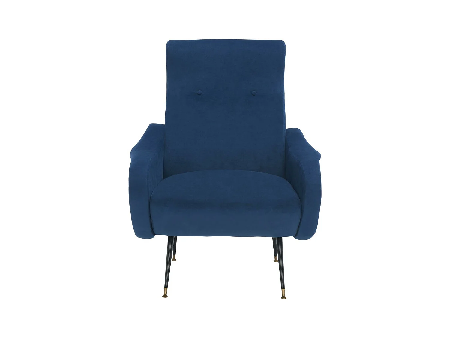 chaise Bleu marine 89 X 72 X 93.98 cm - Clemma