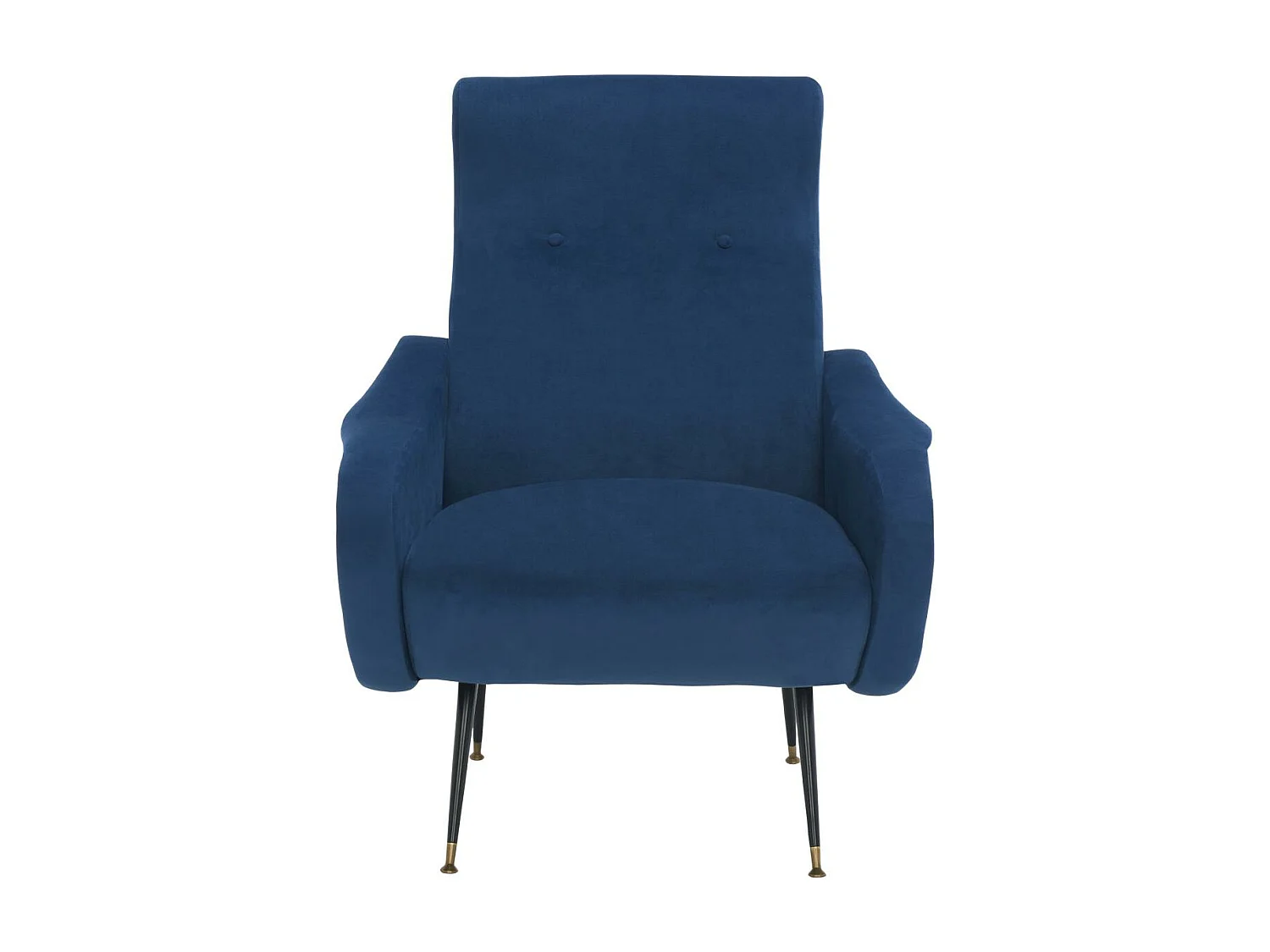 chaise Bleu marine 89 X 72 X 93.98 cm - Clemma