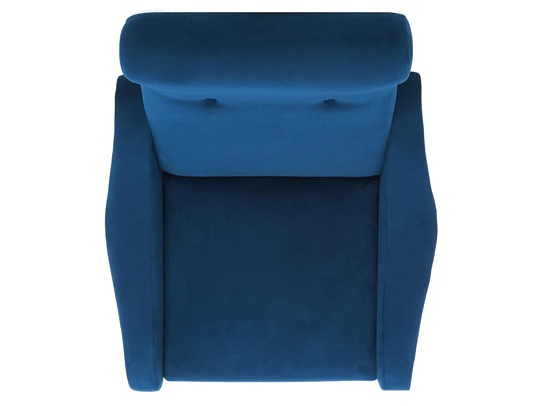 chaise Bleu marine 89 X 72 X 93.98 cm - Clemma