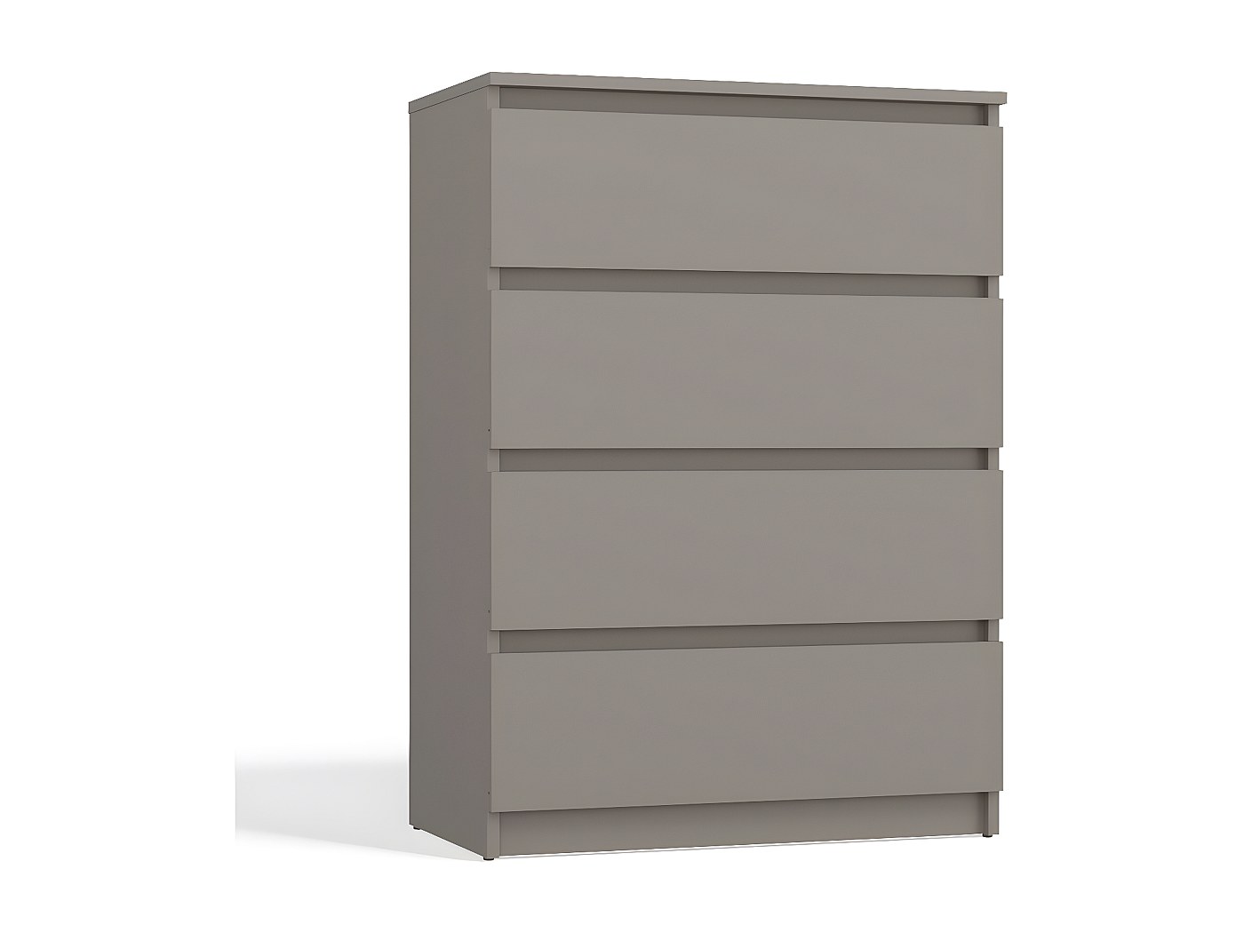 Commode 4 tiroirs GRIS TUXEDO main image 1