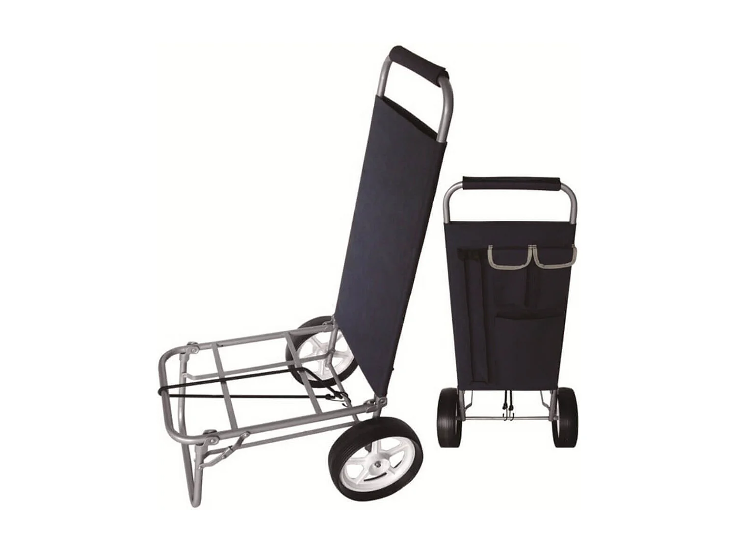 MilaniHome.it - Carrello Con Maniglia Imbottita Per Campeggio Spiaggia Mare Piscina Giardinodi coloreBlu