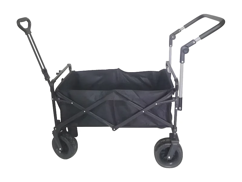 MilaniHome.it - carrello in metallo di design per esterno giardino cm 50 l x 85 p x 97 hdi coloreAntracite