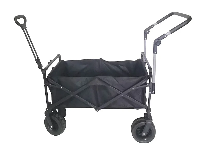 MilaniHome.it - carrello in metallo di design per esterno giardino cm 50 l x 85 p x 97 hdi coloreAntracite