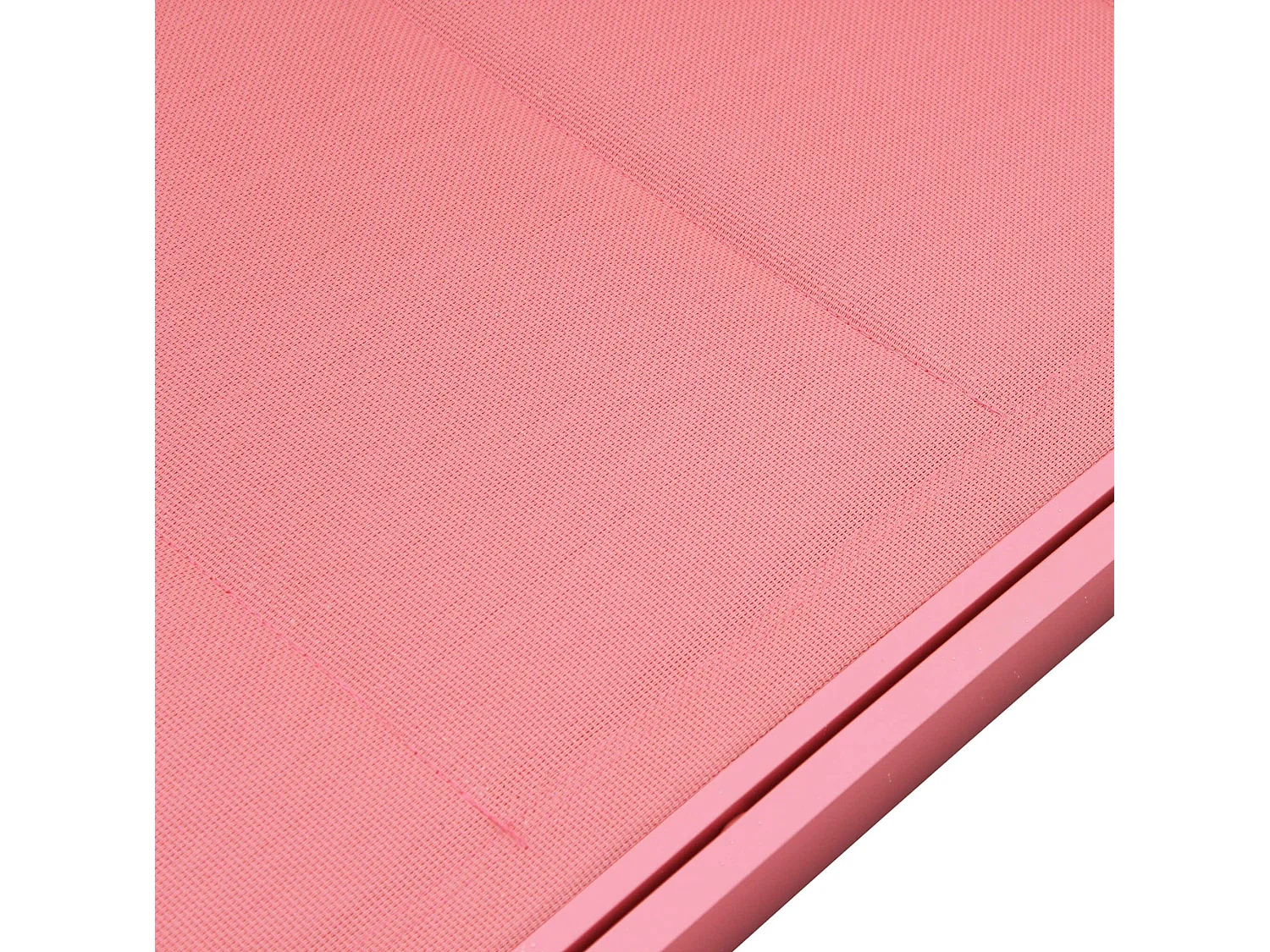 MilaniHome.it - Lettino Sdraio Impilabile In Alluminio rosso E Textilene Da Esterno Giardino, Per Ristorante Agriturismo Albergo Hoteldi coloreRosso