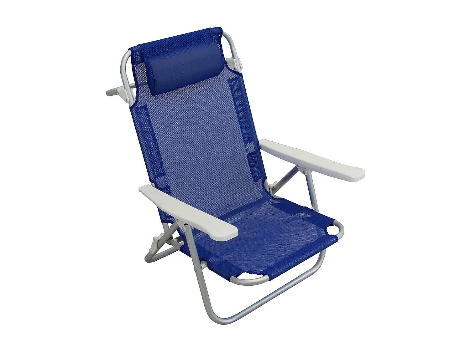 MilaniHome.it - Spiaggina Mare Sdraio Con Cuscino E Braccioli Colore Casuale Per Campeggio Spiaggia Piscina Giardinodi coloreBlu