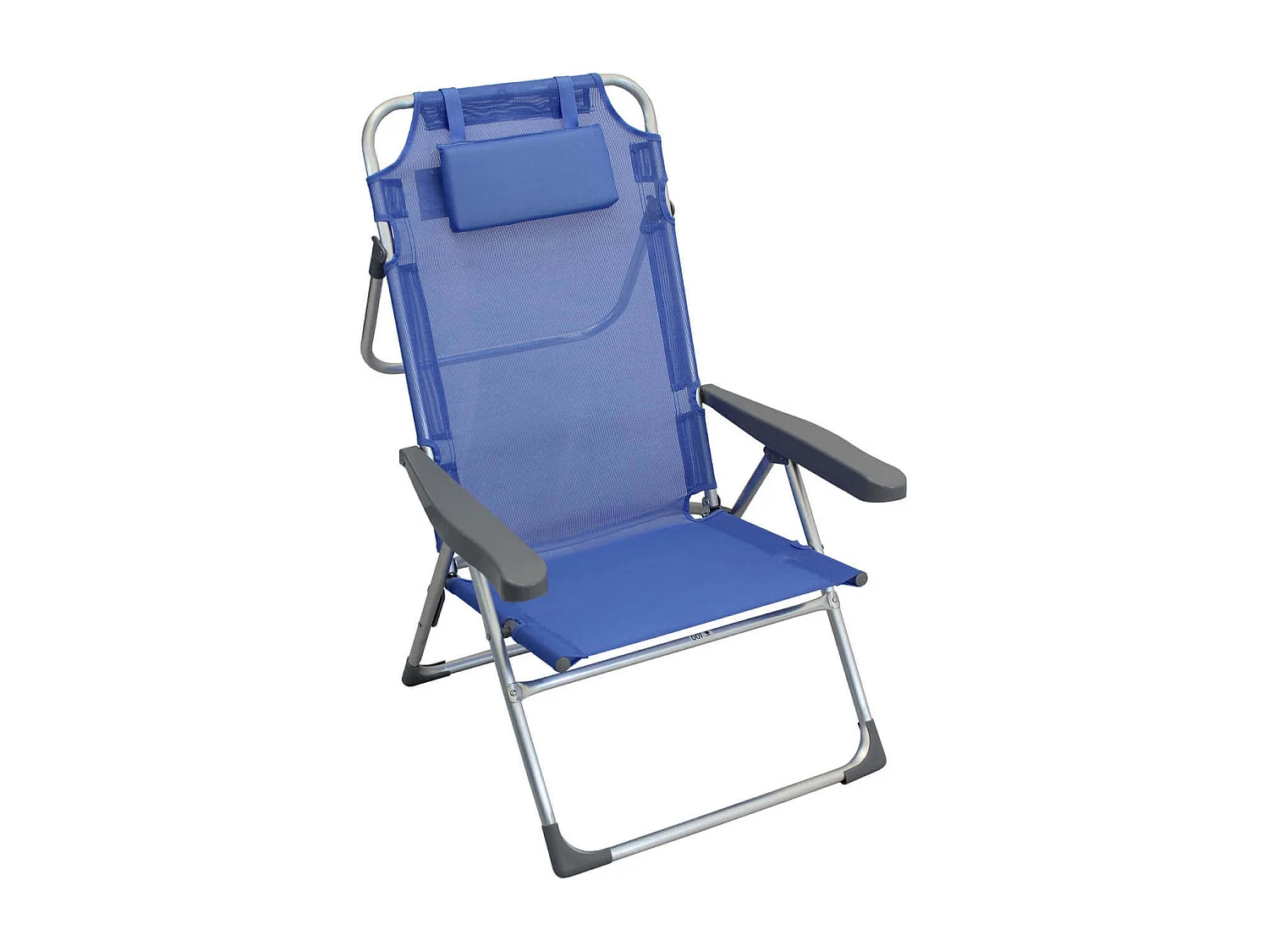 MilaniHome.it - Spiaggina Mare Sdraio Alta Con Cuscino Per Campeggio Spiaggia Piscina Giardinodi coloreAzzurro