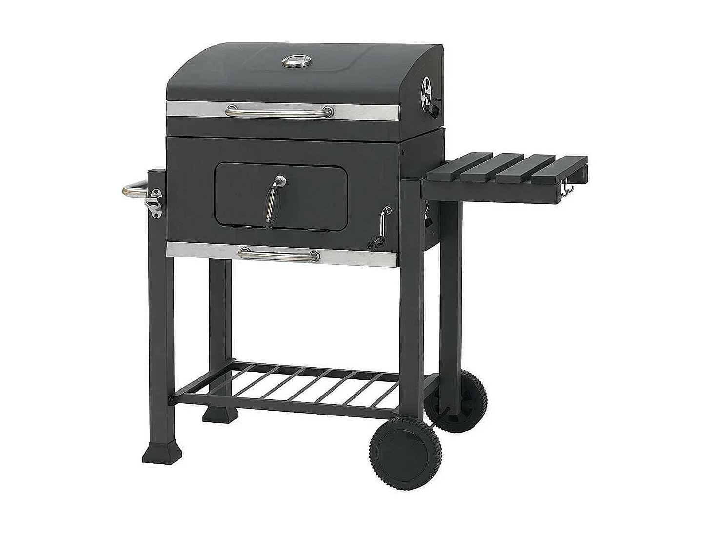 MilaniHome.it - Barbecue Carbonella Per Esterno Giardino, Portico, Terrazzo, Campeggiodi coloreAntracite