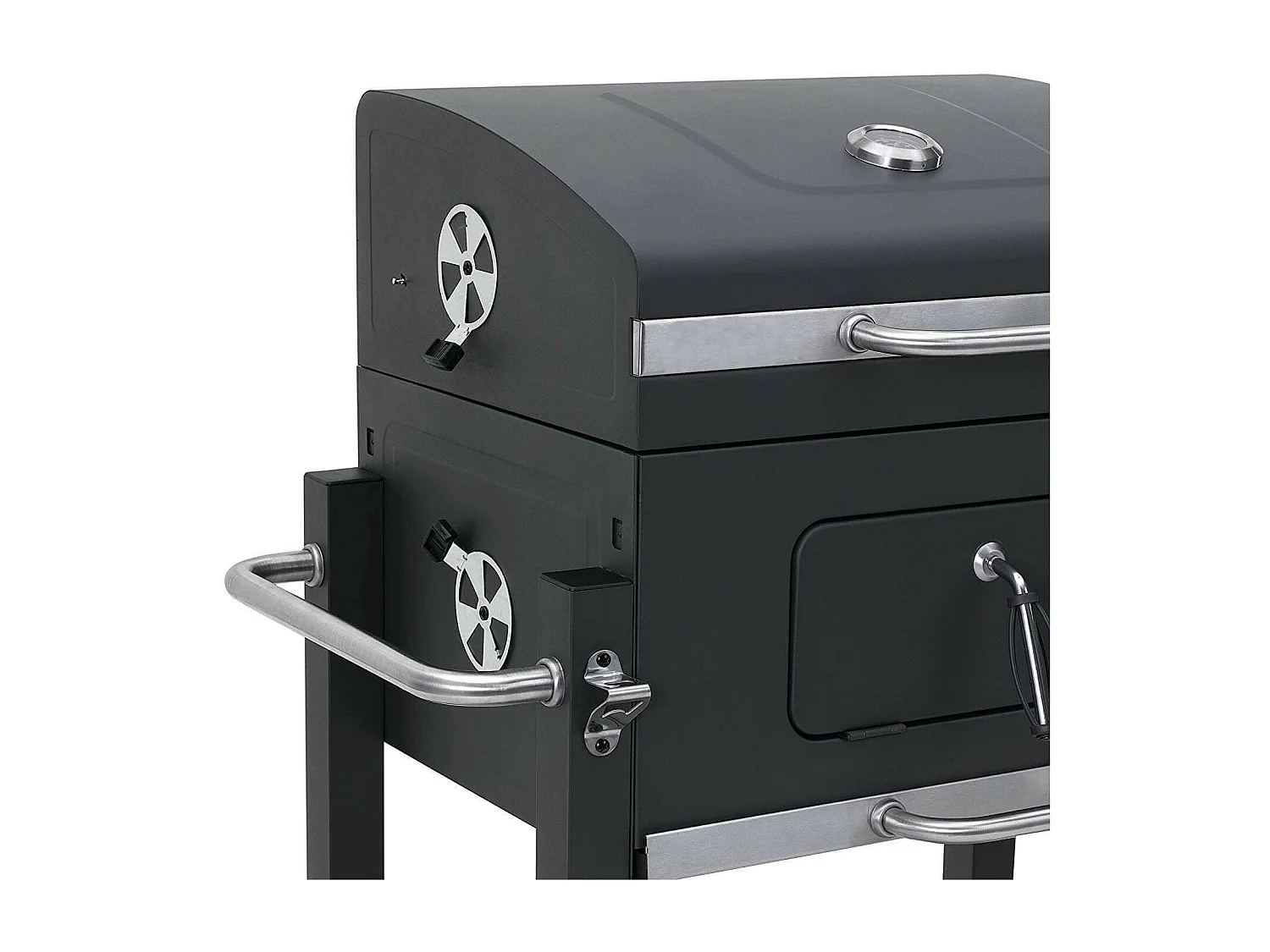 MilaniHome.it - Barbecue Carbonella Per Esterno Giardino, Portico, Terrazzo, Campeggiodi coloreAntracite