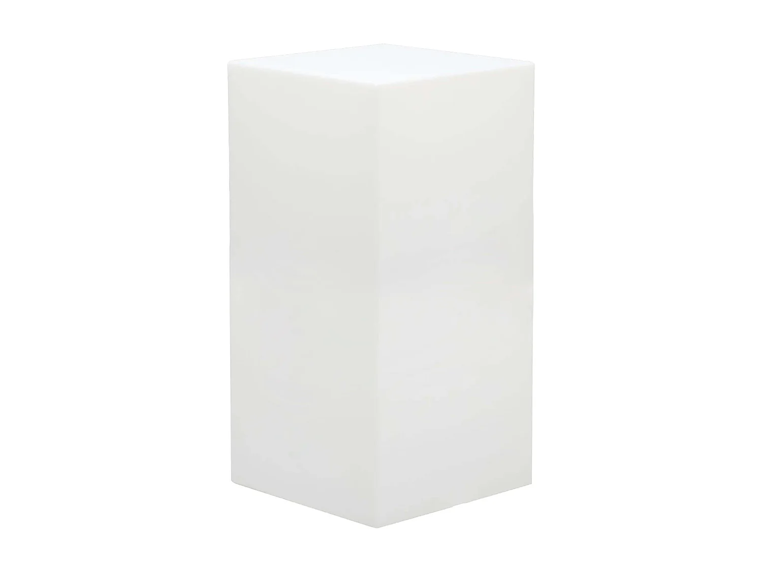 MilaniHome.it - cubo luminoso rgb con pannello solare per esterno giardino multicolor cm 40 x 40 x 80 hdi coloreMulticolor