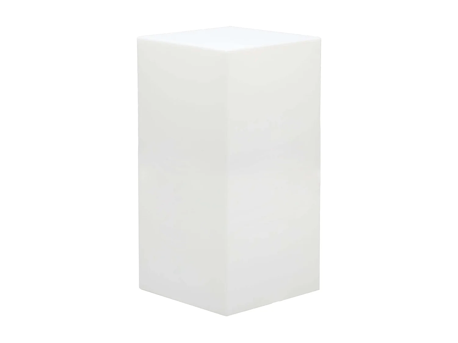 MilaniHome.it - cubo luminoso rgb con pannello solare per esterno giardino multicolor cm 40 x 40 x 80 hdi coloreMulticolor