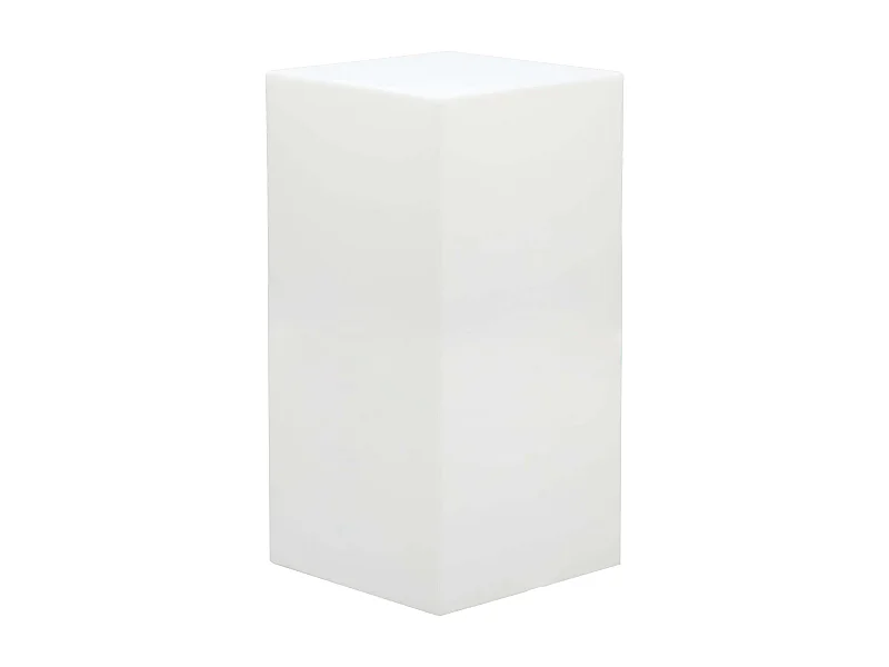 MilaniHome.it - cubo luminoso rgb con pannello solare per esterno giardino multicolor cm 40 x 40 x 80 hdi coloreMulticolor