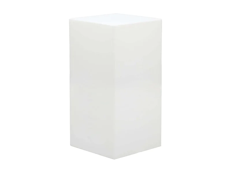 MilaniHome.it - cubo luminoso rgb con pannello solare per esterno giardino multicolor cm 40 x 40 x 80 hdi coloreMulticolor