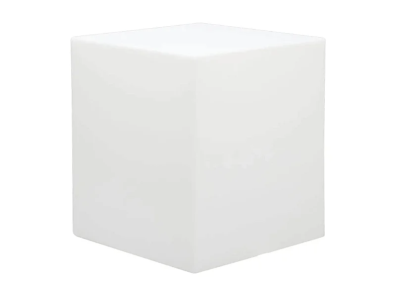MilaniHome.it - cubo luminoso rgb con pannello solare per esterno giardino multicolor cm 40 x 40 x 40 hdi coloreMulticolor