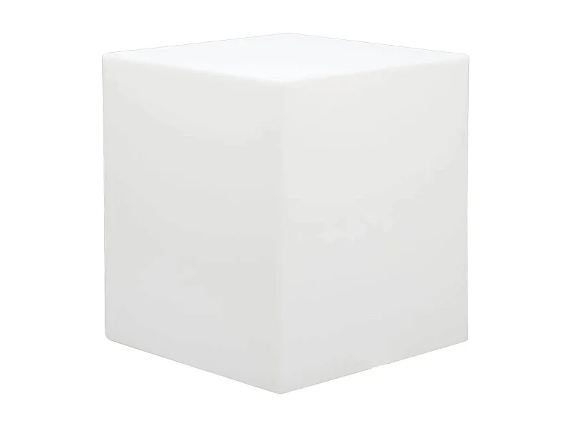 MilaniHome.it - cubo luminoso rgb con pannello solare per esterno giardino multicolor cm 40 x 40 x 40 hdi coloreMulticolor