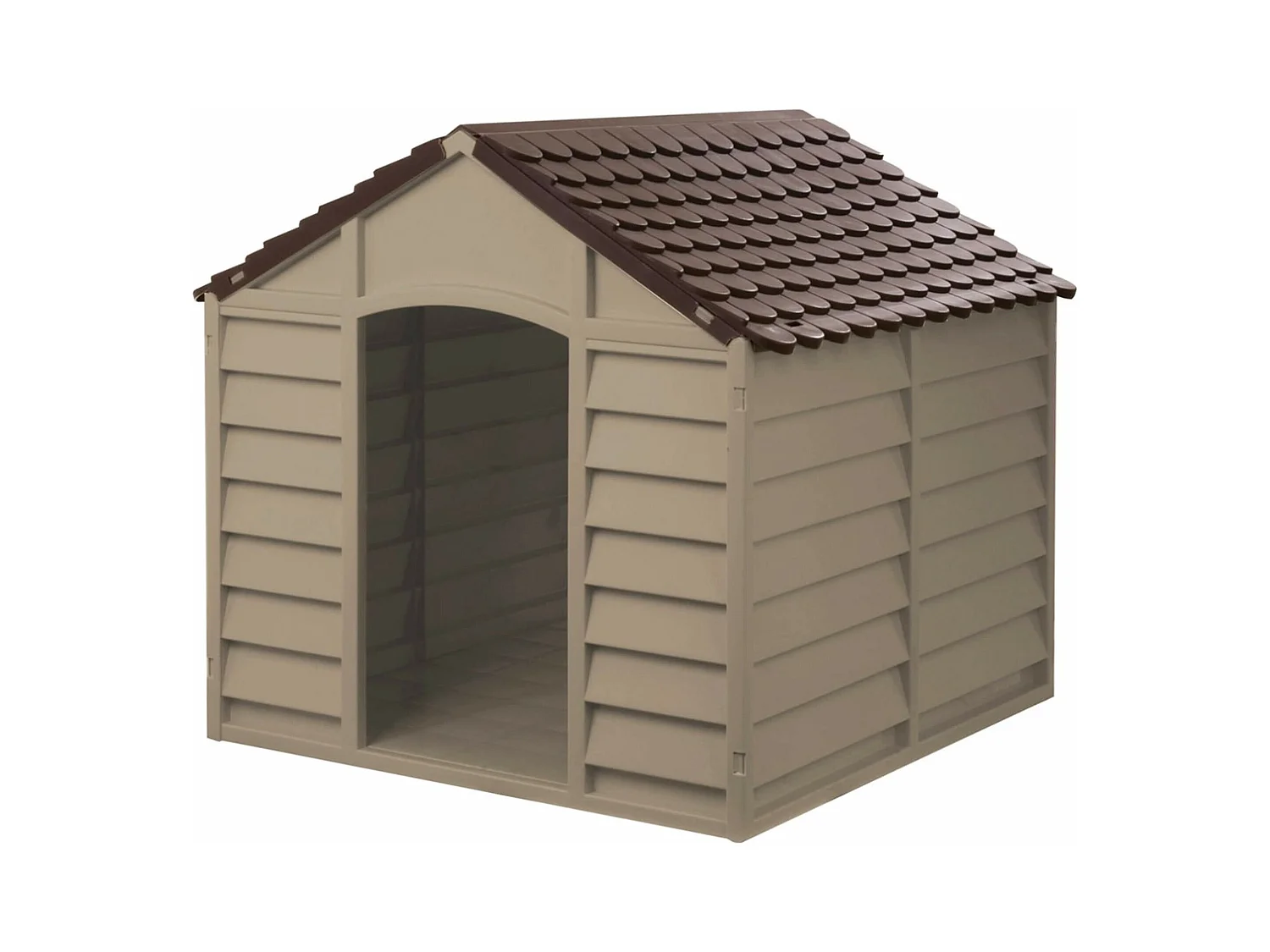 MilaniHome.it - Cuccia Per Cani Di Taglia Medio Piccola Pluto Bianca E Verde Cm 72x71,5x68 Hdi coloreBianco