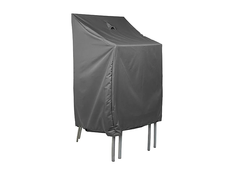 MilaniHome.it - telo di copertura pila di sedie da giardino per esterno giardino cm 66x66x80/120 hdi coloreAntracite