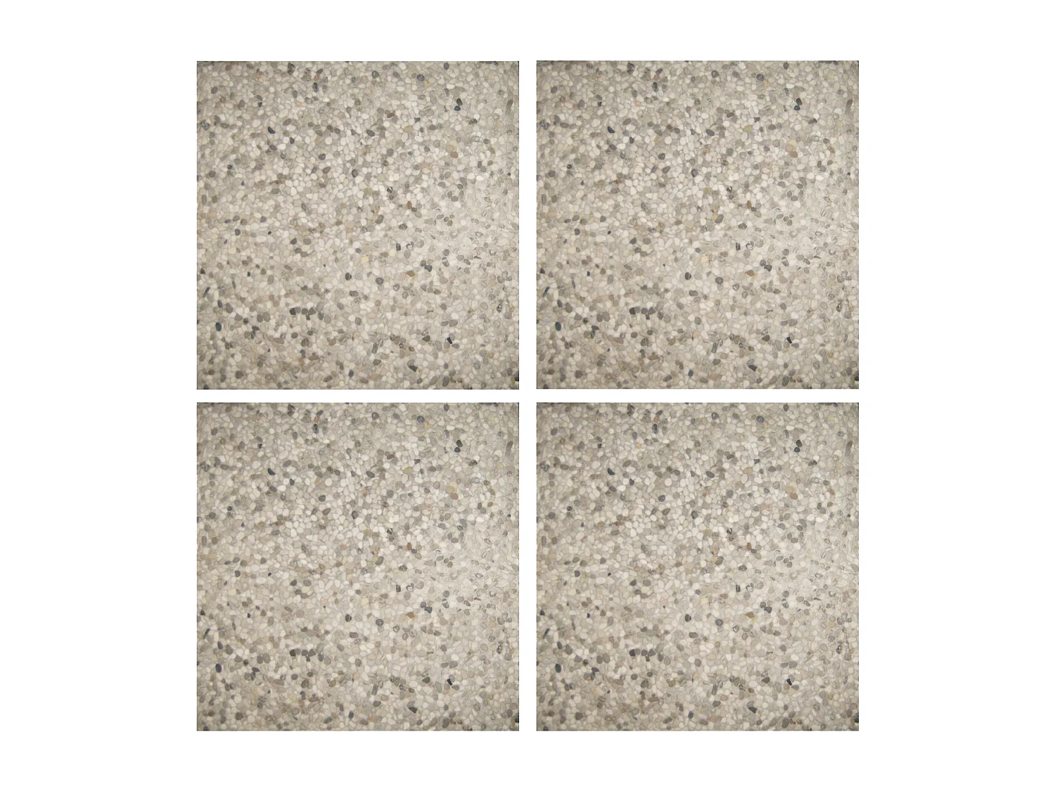 MilaniHome.it - Set 4 Pezzi Base Quadra 50x50 Cm Per Esterno Giardino, Portico, Ristorante, Gelateria Bar Hotel Albergo Piscinadi coloreGrigio