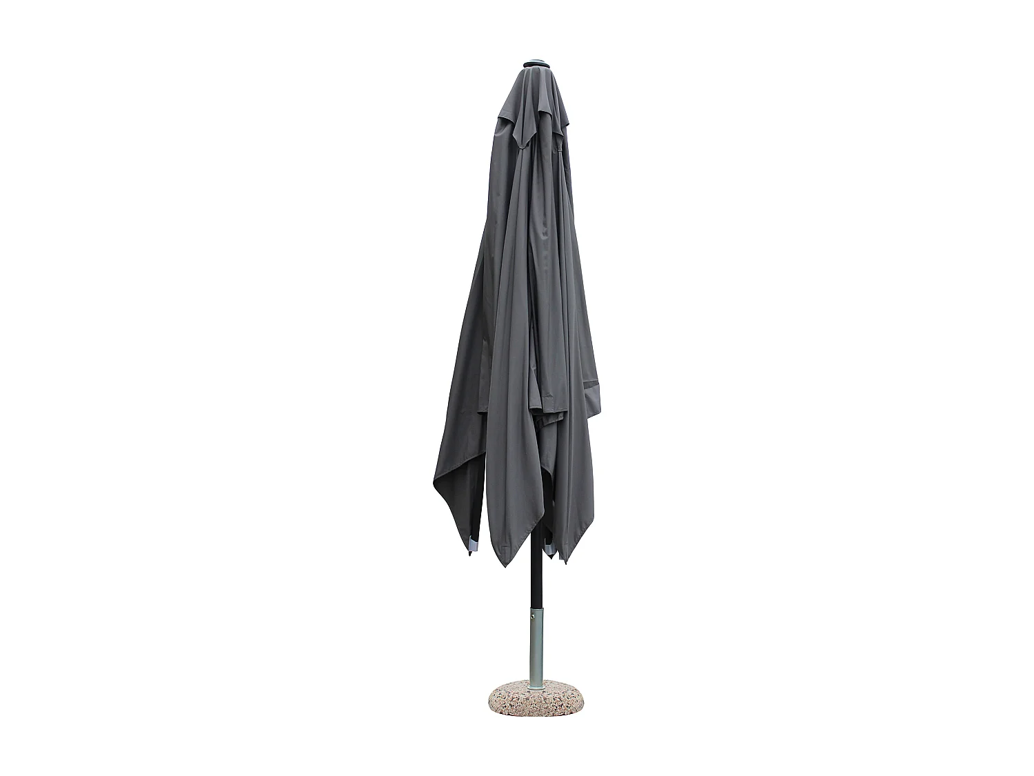 MilaniHome.it - ombrellone in alluminio 3 x 3 di design per esterno giardino cm 300 l x 300 pdi coloreGrigio