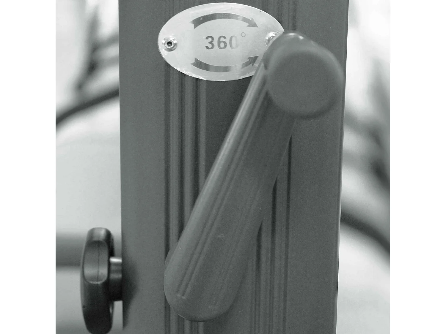 MilaniHome.it - ombrellone decentrato 3x3 in alluminio per giardino m 3 x 3di coloreGrigio chiaro