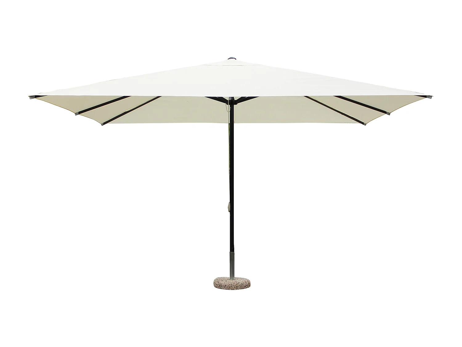 MilaniHome.it - ombrellone in alluminio 3 x 4 m di design per esterno giardino cm 400 l x 300 pdi coloreBeige