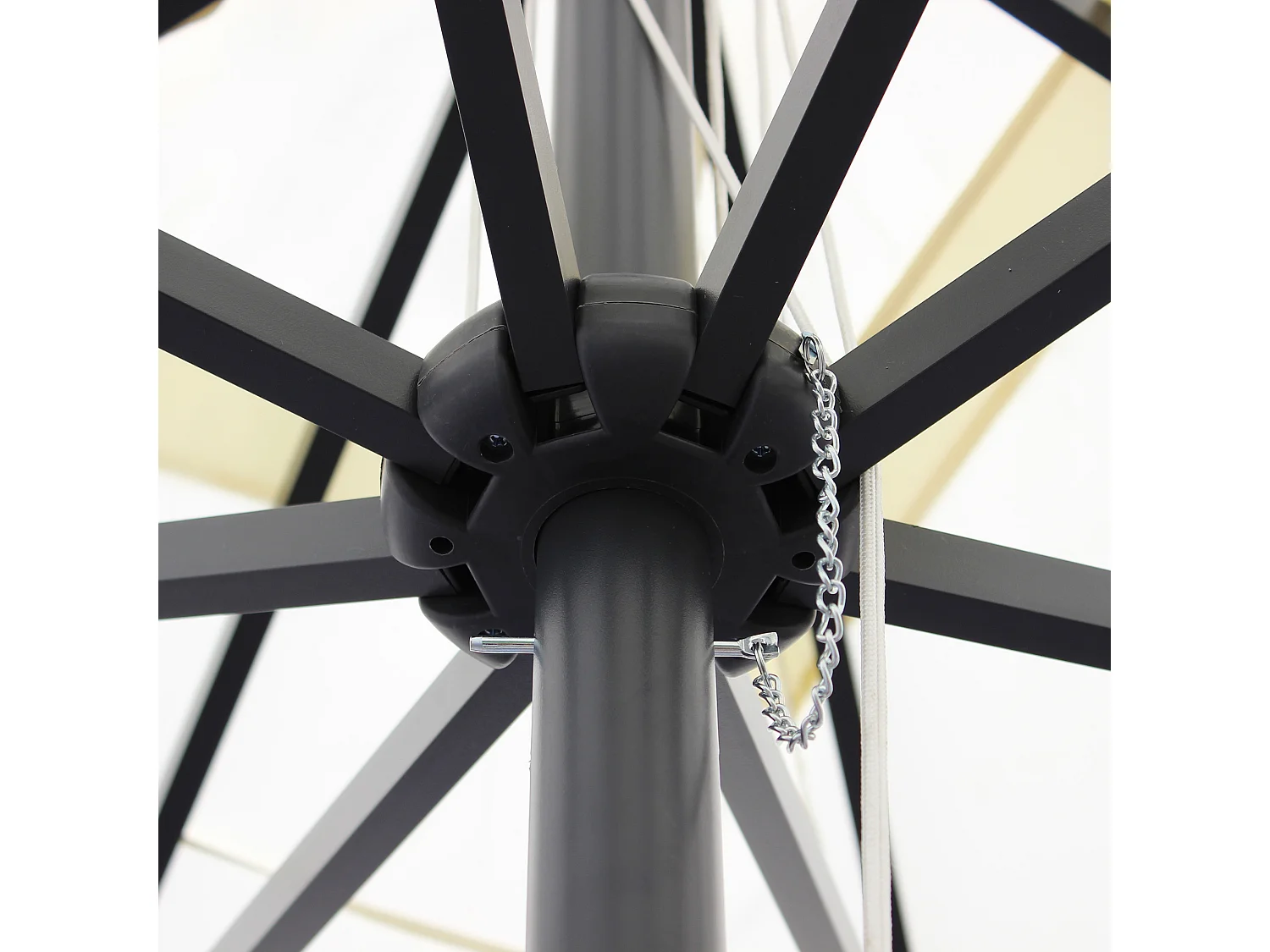 MilaniHome.it - ombrellone in alluminio 3 x 4 m di design per esterno giardino cm 400 l x 300 pdi coloreBeige