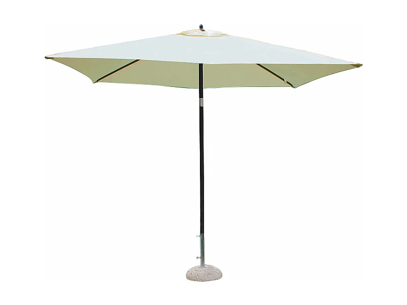 MilaniHome.it - Ombrellone Da Giardino 2x2 Palo Centrale Nero Per Esterno Ristorante Gelateria Bar Hotel Albergodi coloreAntracite