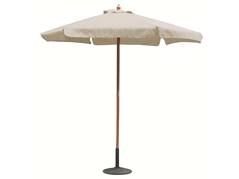 MilaniHome.it - Ombrellone Da Giardino ¸ 3 Palo Centrale In Legnodi coloreEcrù