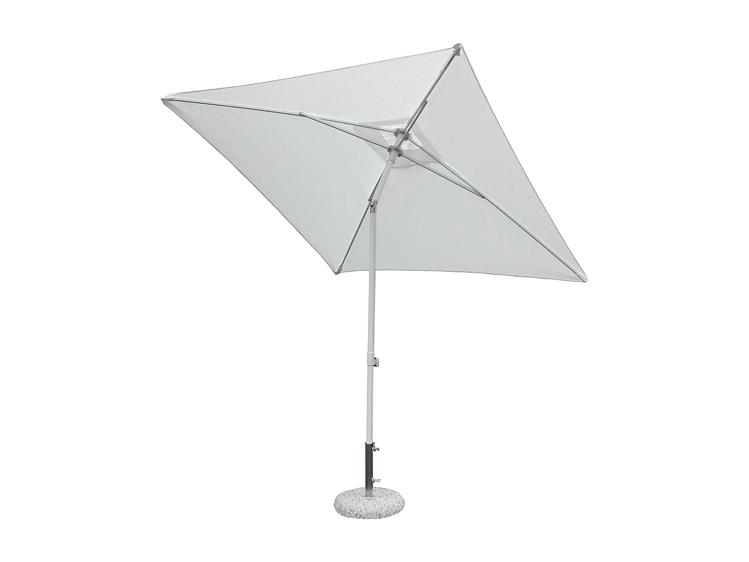 MilaniHome.it - Ombrellone Da Giardino 2x2 Palo Centrale Bianco Per Esterno Ristorante Gelateria Bar Hotel Albergodi coloreBianco