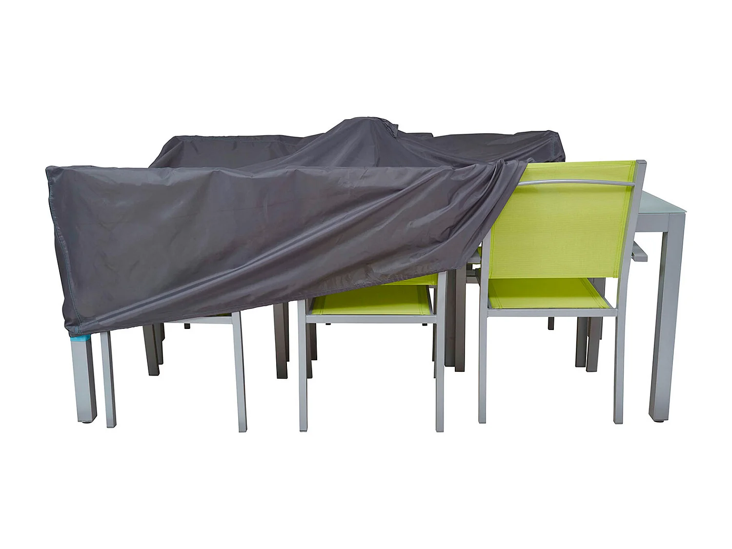 MilaniHome.it - telo di copertura tavolo per esterno giardino cm 240x130x60 hdi coloreAntracite